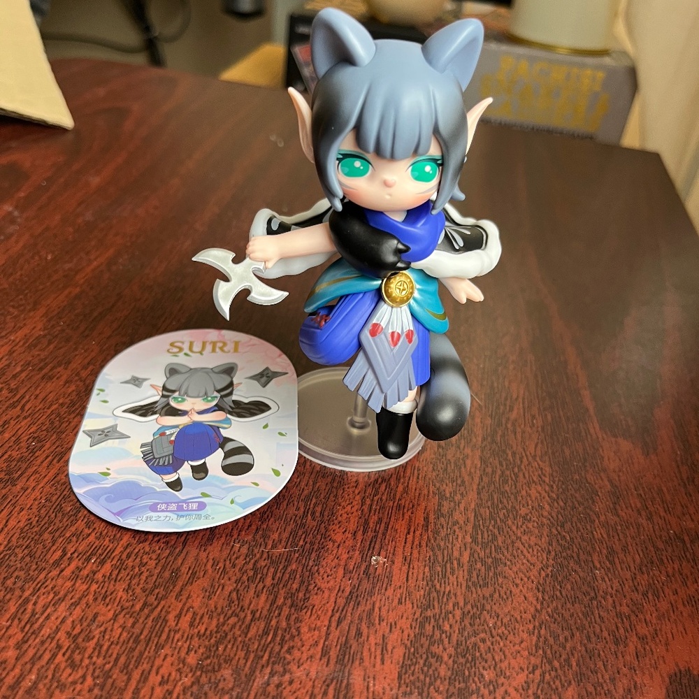 Rolife Suri Paradise Guardians - Nippy Racoon (Opened Blind Box Figure)